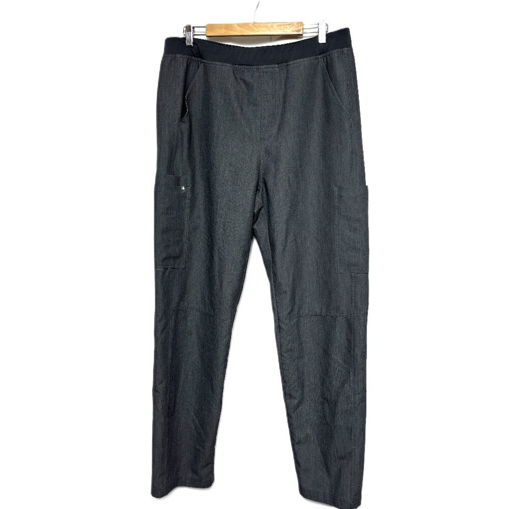 Figs Gray High Waisted Technical Basic Scrub Pant… - image 1